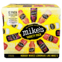 Mike's Hard Lemonade Black Cherry Strawberry Pineapple Flavored Beer - 11.2 Fluid Ounce - 12 Count
