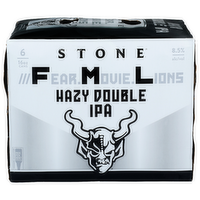 Stone Hazy Double Ipa - 16 Ounce - 6 Count
