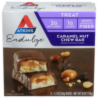 Atkins Endulge Caramel Nut Chew Bar - 1.2 Ounce - 5 Count
