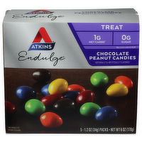 BROOKSHIRE'S Atkins Endulge Choc Pnut Candy - 1.2 Ounce - 5 Count