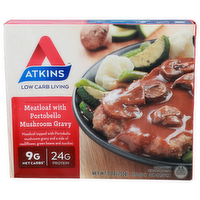 Atkins Meatloaf With Portobello Mushroom Gravy - 9 Ounce