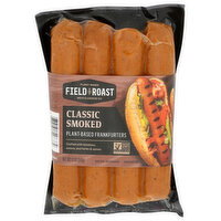 Field Roast Plant Based Classic Smoked Frankfurters - 12 Ounce