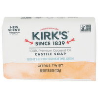 KIRK's Soap Bar Citrus Twist - 4 Ounce