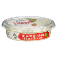 LA TERRA FINA Cream Cheese Based Spinach, Artichoke & Parmesan Dipspread - 10 Ounce