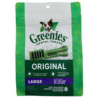 Greenies Daily Dental Treats, Original, Large - 1.5 Ounce - 8 Count