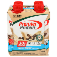 Premier Protein Cafe Latte High Shake - 11 Fluid Ounce - 4 Count