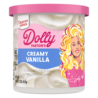 Duncan Hines Dolly Parton's Creamy Vanilla Flavored Frosting - 16 Ounce