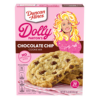 Duncan Hines Dolly Parton's Chocolate Chip Cookie Mix - 15.25 Ounce