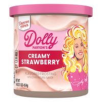 Duncan Hines Dolly Parton's Creamy Strawberry Flavored Frosting - 16 Ounce