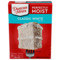 Duncan Hines Perfectly Moist Classic White Cake Mix - 15.25 Ounce