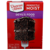 Duncan Hines Perfectly Moist Devil's Food Cake Mix - 15.25 Ounce