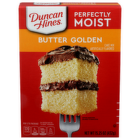 Duncan Hines Perfectly Moist Butter Golden Cake Mix - 15.25 Ounce