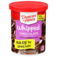 Duncan Hines Whipped Chocolate Frosting - 14 Ounce