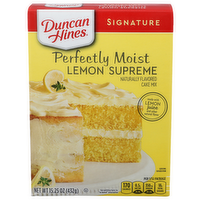 Duncan Hines Signature Lemon Supreme Cake Mix - 15.25 Ounce