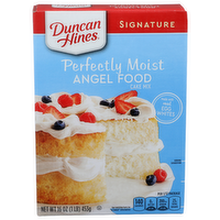 Duncan Hines Signature Angel Food Cake Mix - 16 Ounce