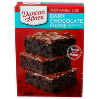 Duncan Hines Dark Chocolate Fudge Brownie Mix - 18.2 Ounce