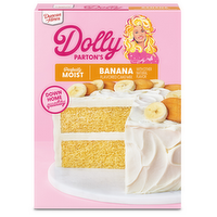 Duncan Hines Dolly Parton's Favorite Banana Flavored Cake Mix - 15.25 Ounce