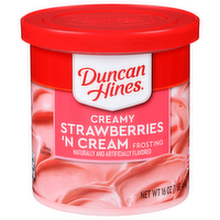 Duncan Hines Strawberries 'n Cream Creamy Frosting 'n - 16 Ounce