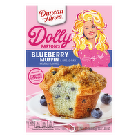 Duncan Hines Dolly Parton's Blueberry Flavored Muffin & Bread Mix - 17.83 Ounce