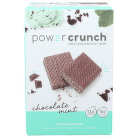 Power Crunch Chocolate Mint Protein Energy Bar - 1.4 Ounce - 5 Count