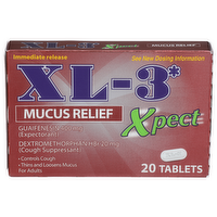 Xpect Mucus Relief - 20 Count