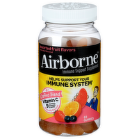 Airborne Assorted Fruit Flavors Vitamin c - 63 Count