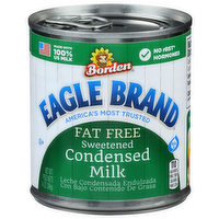 Borden Eagle Brand Sweetened Fat Free Condensed Milk - 14 Ounce
