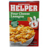 HAMBURGER HELPER 4 Cheese Lasagna Carton - 5.5 Ounce