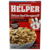 HAMBURGER HELPER Deluxe Beef Stroganoff Carton - 5.5 Ounce