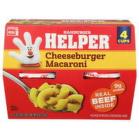 Hamburger Helper Bc Hh Mw Cups Chsbrgr Mac 4PK - 2 Ounce - 4 Count