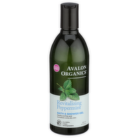 Avalon Organics Revitalizing Peppermint Bath And Shower Gel - 355 ml - 1 Count