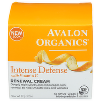 Avalon Organics Renewal Cream - 2 Ounce