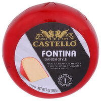 Castello Fontina Danish Style Cheese - 7 Ounce