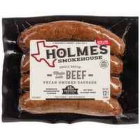 Holmes Beef Smoked Sausage Links - 12 Ounce