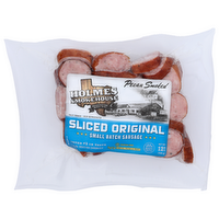 Holmes Smokehouse Pecan Smoked Sliced Original Small Batch Sausage - 12 Ounce