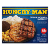 Hungry-Man Smokin' Backyard Barbeque, Frozen Meal - 15.25 Ounce