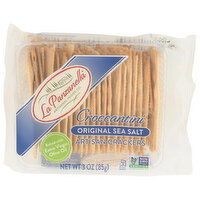 La Panzanella Artisanal Foods CO. Add To Description Original Mini Croccantini Artisan Cracker - 3 Ounce