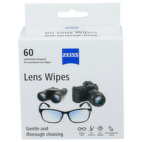 Zeiss Lens Wipes - 60 Count