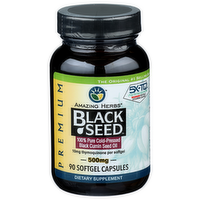 Amazing Herbs Premium Black Seed - 90 Count