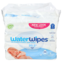Waterwipes The World's Purest Baby Wipes - 4 Count