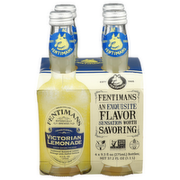 Fentimans Traditional Victorian Lemonade - 9.3 Fluid Ounce - 4 Count