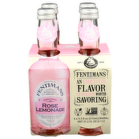 Fentimans Rose Lemonade - 9.3 Fluid Ounce - 4 Count