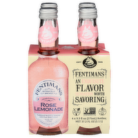 Fentimans Rose Lemonade - 9.3 Fluid Ounce - 4 Count