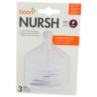 Boon Nursh Nipples - 3 Count