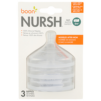 Boon Nursh Nipples - 3 Count