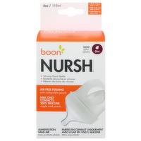 Boon Slow Nursh Silicone Pouch Bottle - 4 Ounce
