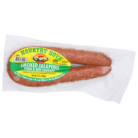 KOUNTRY BOYS Smoked Jalapeno Pork & Beef Sausage - 12 Ounce