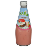 Kuii Strawberry Coconut Milk With Nata De Coco - 9.8 Fluid Ounce