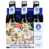 Hofbrau Munchen Hefe Weizen - 11.2 Fluid Ounce - 6 Count