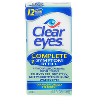 Clear Eyes Astringentlubricantredness Reliever Eye Drops - 0.5 Fluid Ounce